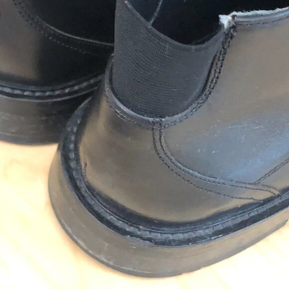 LLOYD Olon Leather Chukka Boot EUR 42.5 Black Square Toe Made in Germany
